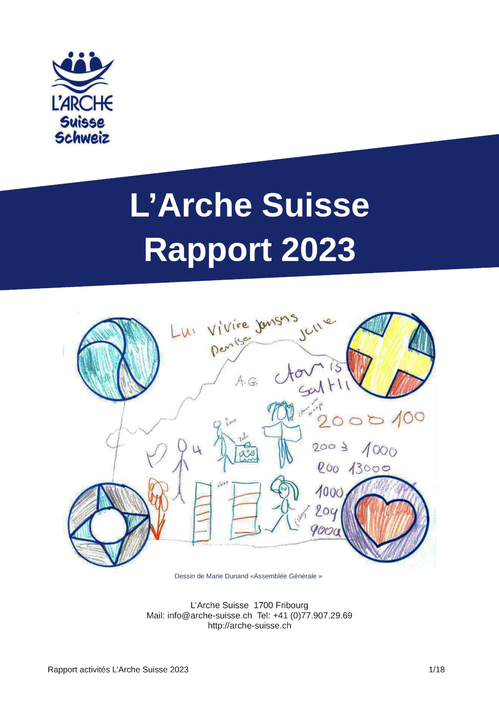 2023 Arche Suisse rapport activités FR