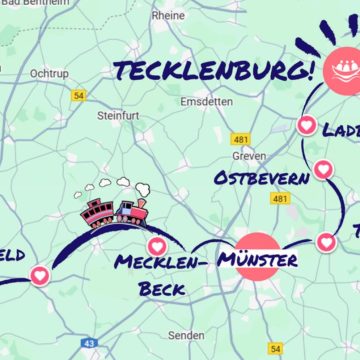 Wanderung Arche Deutschland Karte